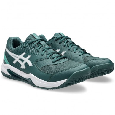 Asics Padelschuhe Gel Dedicate 8 Clay dark neptune white 2026
