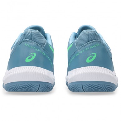 Asics PadelSchuhe Solution Swift FF 2 Padel Saba Blue Vital Green 2026