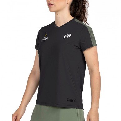 Bullpadel Pampan schwarzes T-Shirt