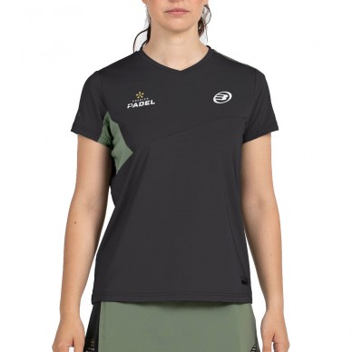 Bullpadel Pampan schwarzes T-Shirt