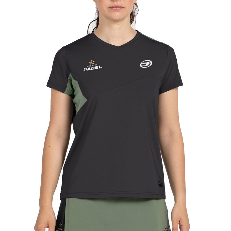 Bullpadel Pampan schwarzes T-Shirt