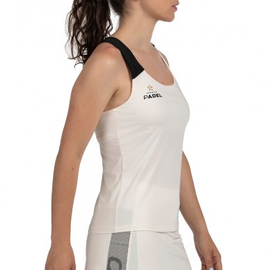 Bullpadel Pirac t-shirt Rohweiß
