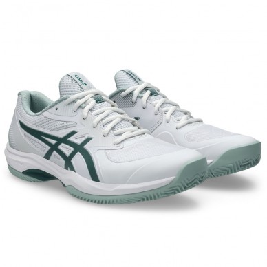 Asics Padelschuhe Game FF Clay white dark Neptune 2026
