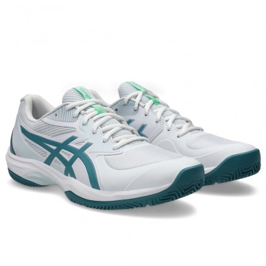 Asics Padelschuhe Game FF Padel white misty pine 2026