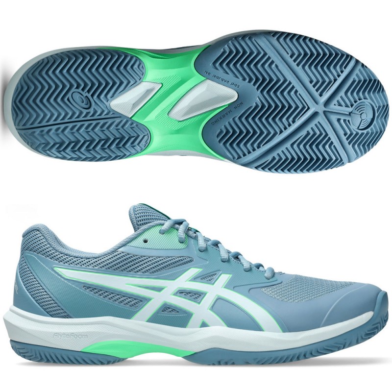 Asics PadelSchuhe Game FF Padel saba blau cool grau 2026