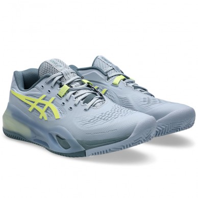 Asics Padelschuhe Gel Resolution X Clay grey blue pistachio 2026