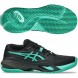 Asics Padelschuhe Gel Resolution X Clay black aurora green 2026