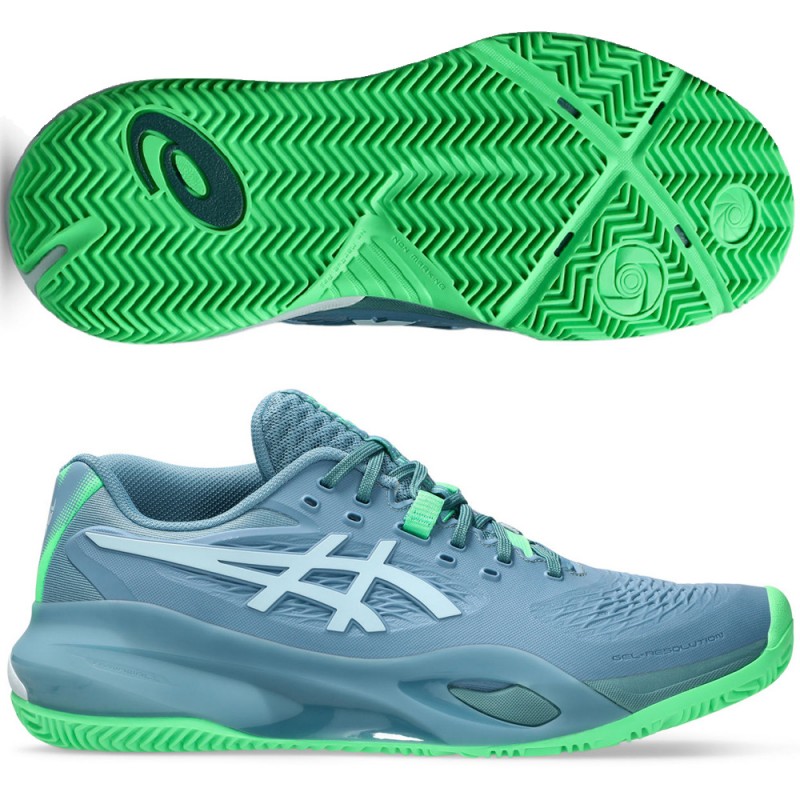 Asics PadelSchuhe Gel Resolution X Padel saba blau cool grau 2026