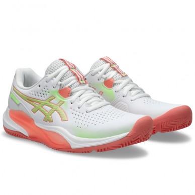 Asics Padelschuhe Gel Challenger 15 Padel white guava 2026