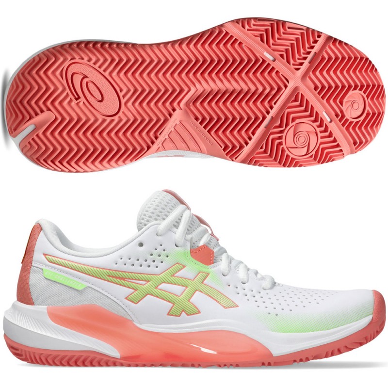 Asics Padelschuhe Gel Challenger 15 Padel white guava 2026