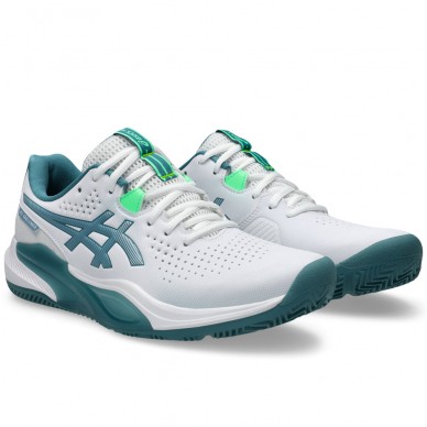 Asics Padelschuhe Gel Challenger 15 Padel white misty pine 2026