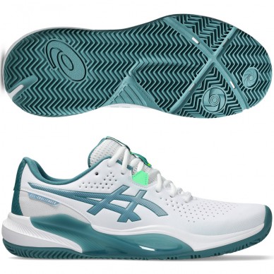 Asics Padelschuhe Gel Challenger 15 Padel white misty pine 2026