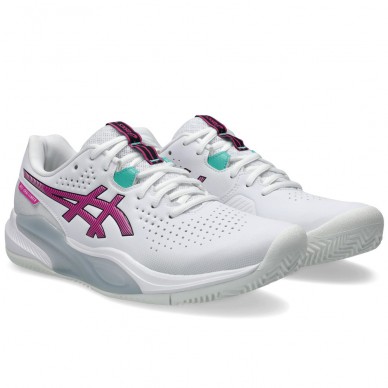 Asics Padelschuhe Gel Challenger 15 Clay weiß digital sakura 2026