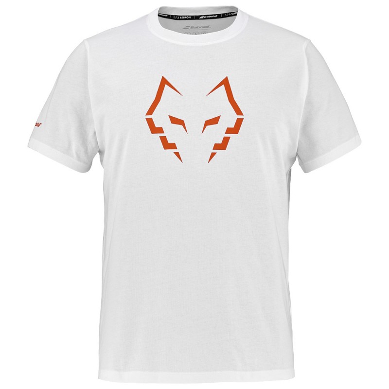 Babolat Cotton Tee Lebrón T-Shirt weiß