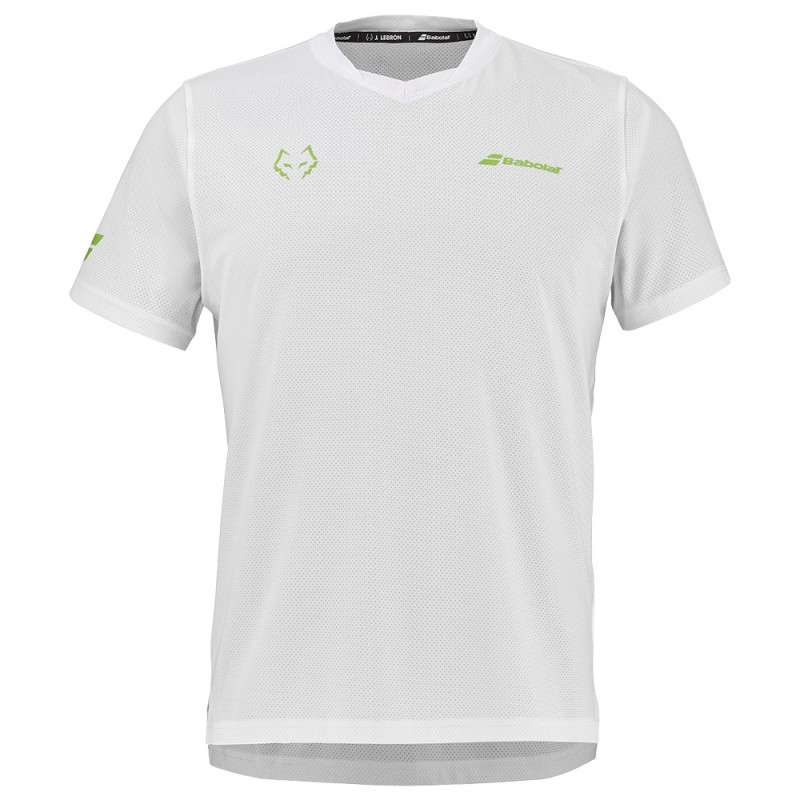 Babolat Crew Neck Lebron T-Shirt weiß