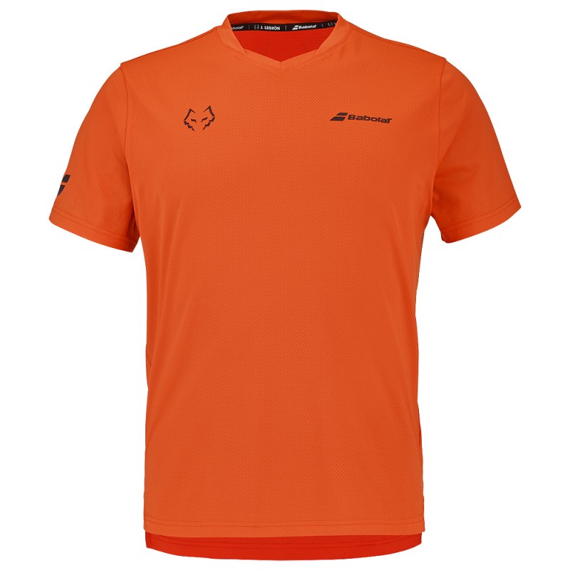 Babolat Crew Neck Lebron T-Shirt Orange