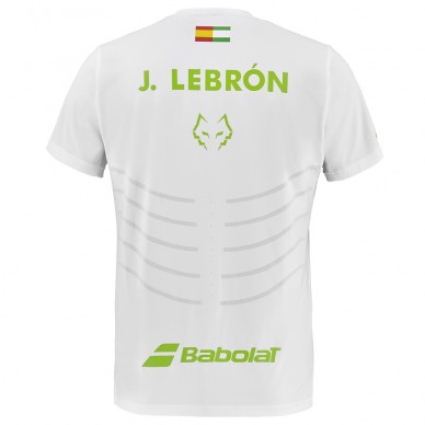 Babolat Tee Replica Lebron weißes T-Shirt