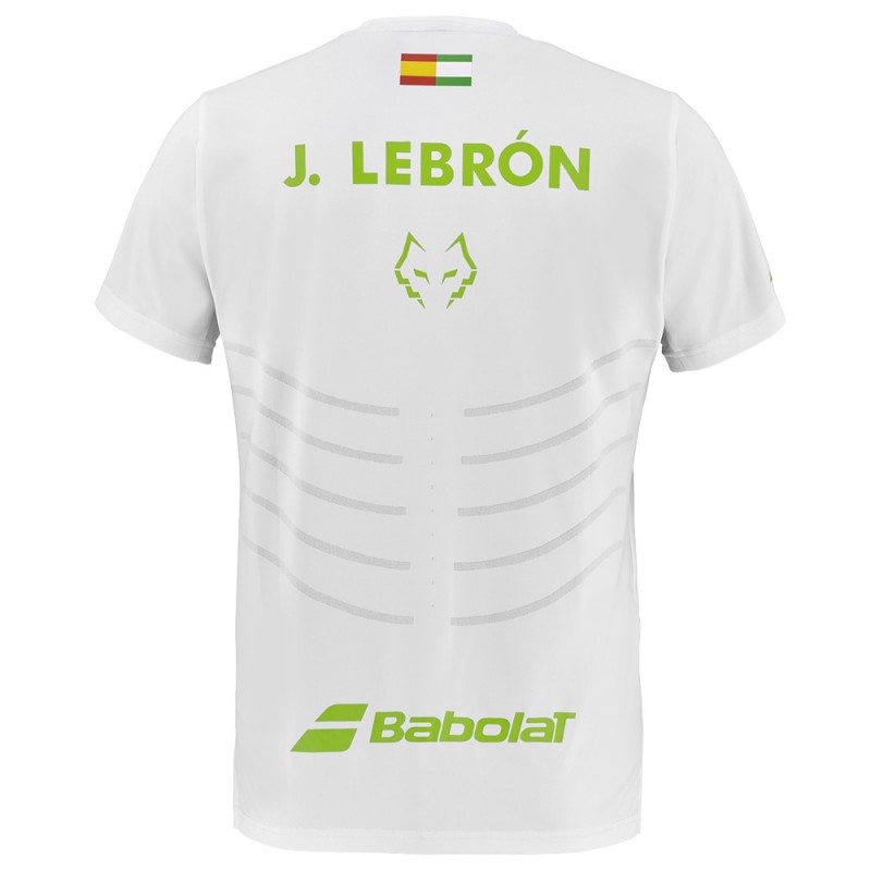Babolat Tee Replica Lebron weißes T-Shirt