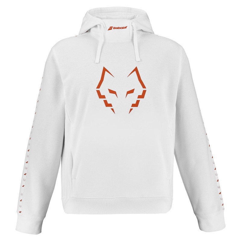 Babolat Hoodie Sweat Lebron weißes