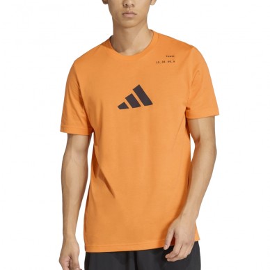 Adidas T-Shirt M Padel Cat orange