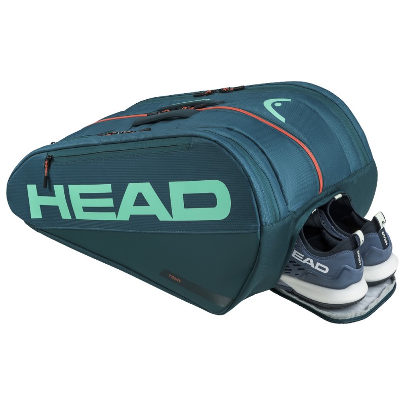 Head Schlägertasche Tour L grün orange 2026