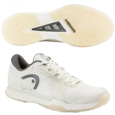 Head Padelschuhe Sprint Pro 4.0 Padel Men white dark grey 2026