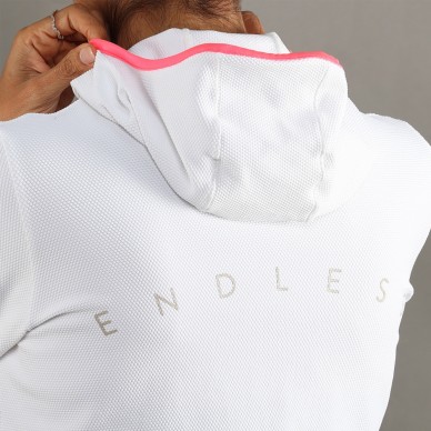 Endless Breath Line Sweatshirt weiß delave