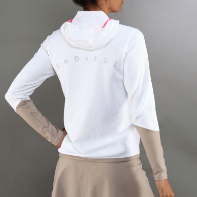 Endless Breath Line Sweatshirt weiß delave