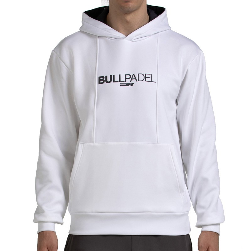 Bullpadel Acube weißes Sweatshirt