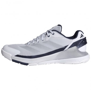 Adidas Padelschuhe Crazyquick LS Padel white dark blue 2026