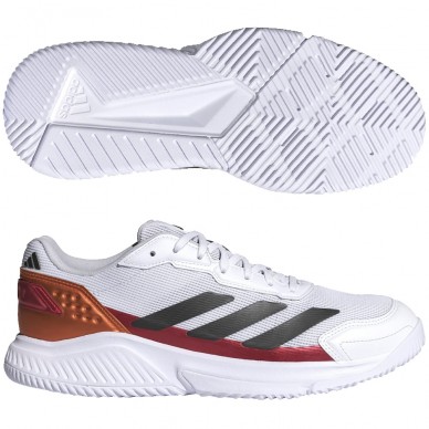 Adidas Padelschuhe Courtquick Padel M Padel white lucid orange 2026