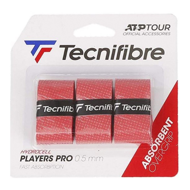 Overgrips Tecnifibre Players Pro rot