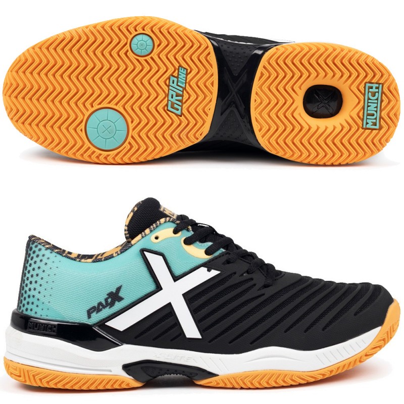Munich PADX 61 Padel green black Padelschuhe 2026