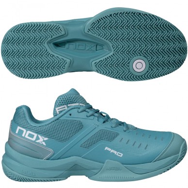 Nox Padelschuhe AT10 Pro turquoise white 2026