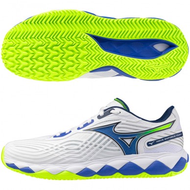 Mizuno Padelschuhe Wave Enforce Tour 2 CC weiß dazzling blau 2026