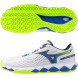 Mizuno Padelschuhe Wave Enforce Tour 2 CC weiß dazzling blau 2026