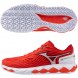 Mizuno Padelschuhe Wave Enforce Tour 2 CC feuerrot weiß 2026