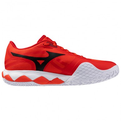 Mizuno Padelschuhe Wave Enforce Tour 2 CC feuerrot weiß 2026