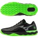 Mizuno Padelschuhe Wave Enforce Court Padel black foliage green 2026