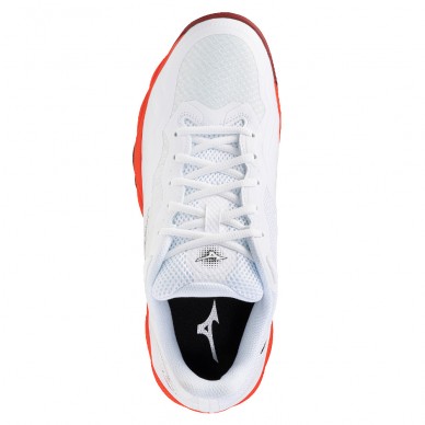 Mizuno Padelschuhe Wave Enforce Court CC fiery red white 2026