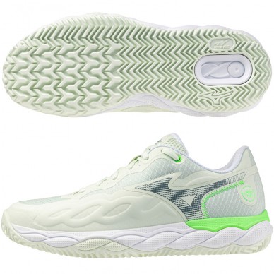 Mizuno Padelschuhe Wave Enforce Court Padel phantom green white 2026