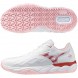Mizuno Padelschuhe Wave Enforce Court CC white pinkesque 2026