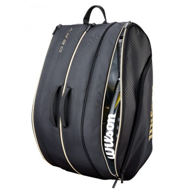 Wilson Schlägertasche Defy V1 schwarz gold 2026
