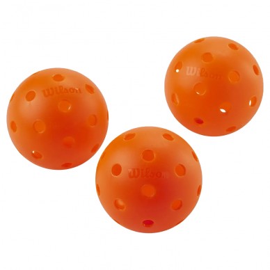 Wilson Pickleballballen Bälle TRU 32 Indoor 3er-Pack orange