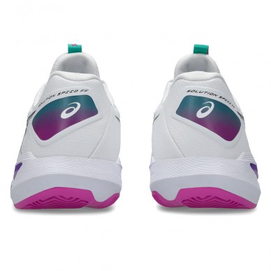 Asics Padelschuhe Solution Speed FF 4 Clay white digital sakura 2026