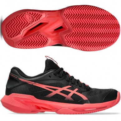 Asics Padelschuhe Solution Speed FF 4 Clay black sienna 2026