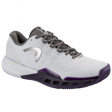 Head Padelschuhe Revolt Pro 5.0 Clay Men light grey purple night 2026