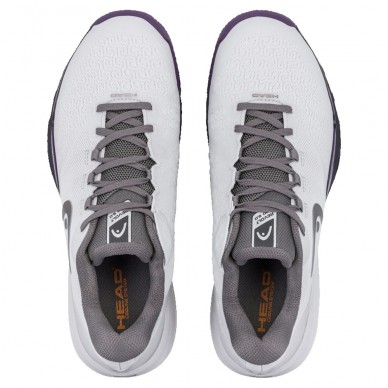 Head Padelschuhe Revolt Pro 5.0 Clay Men light grey purple night 2026