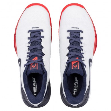 Head Padelschuhe Revolt Pro 5.0 Clay Men white navy 2026