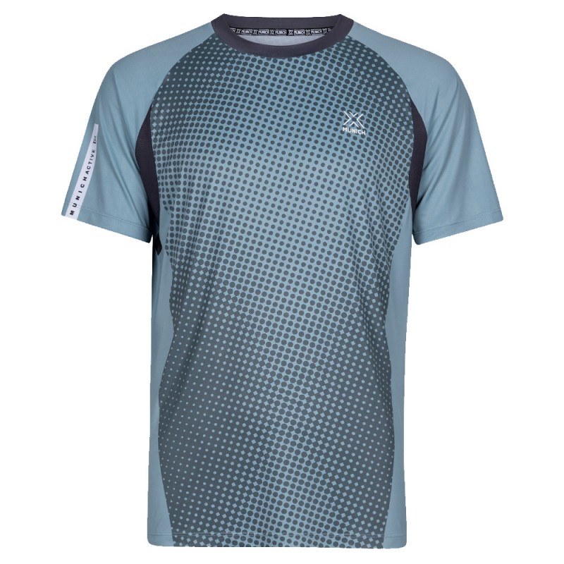 Munich Serve T-Shirt blaugrau